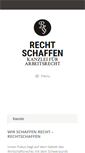 Mobile Screenshot of kanzleiarbeitsrecht.com