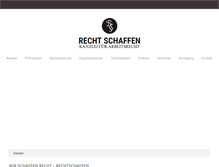 Tablet Screenshot of kanzleiarbeitsrecht.com